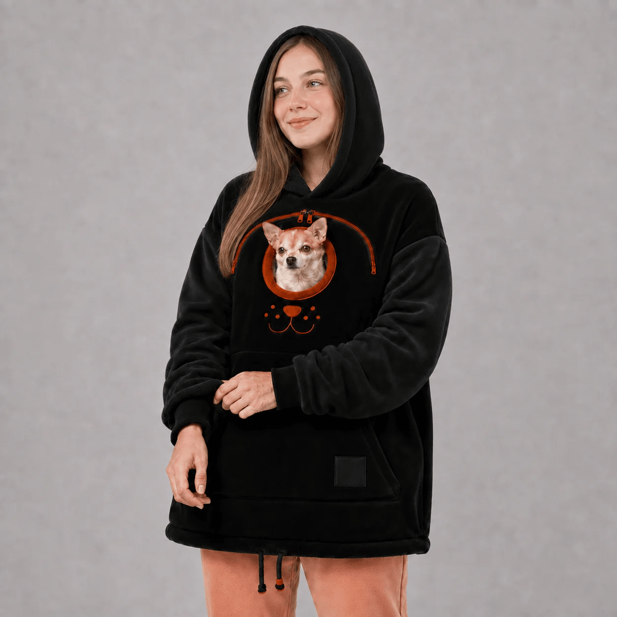 🐾 Cozy Pet Carrier Hoodie — Built-In Pouch for Cats & Small Dogs(🎁Buy 2 Free Shipping)