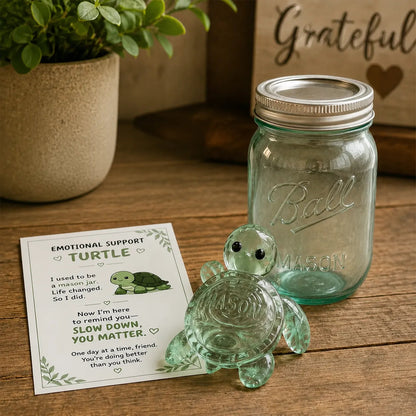 🔥Original Recycled Glass Support Turtle