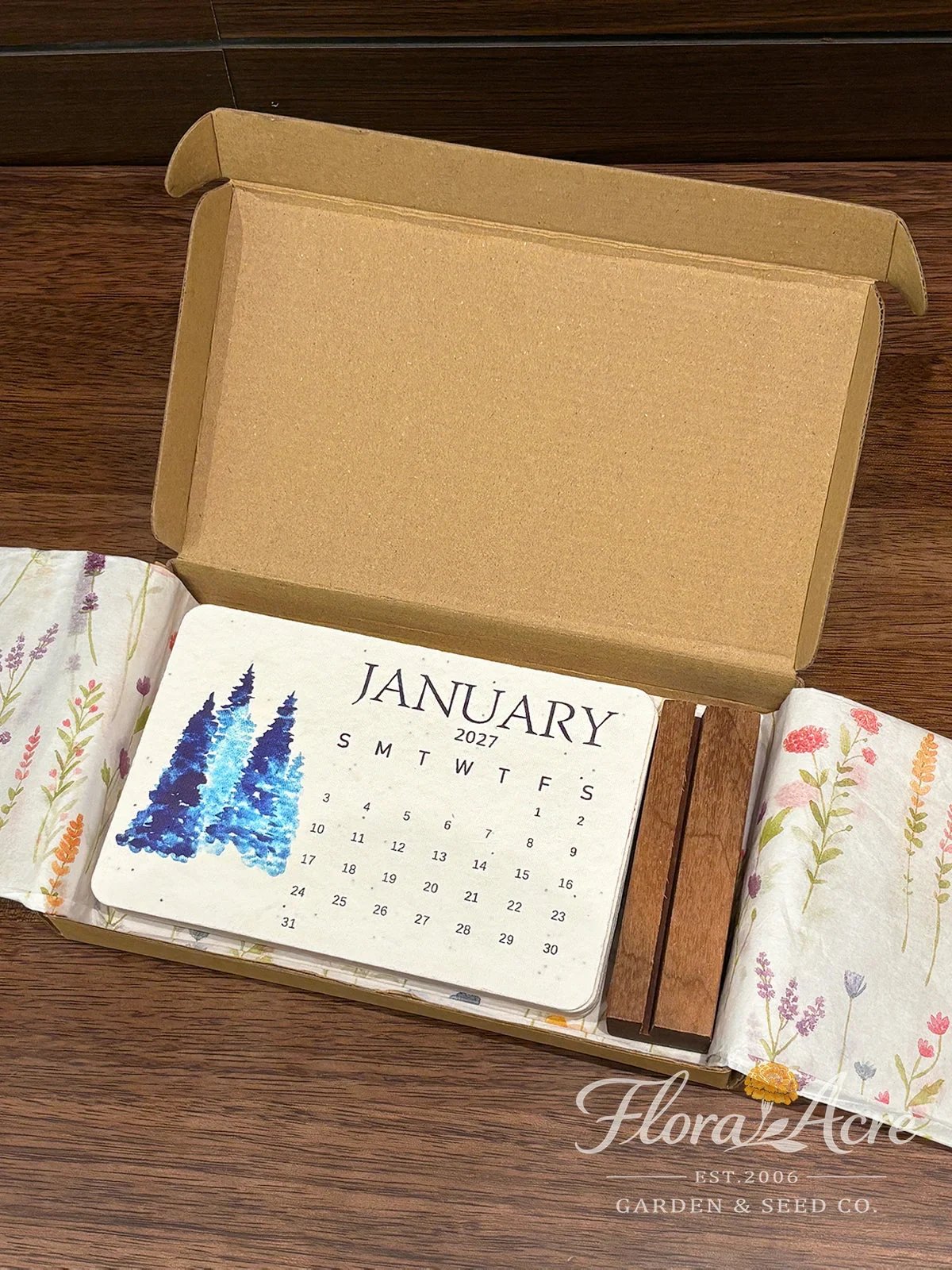 ✨Early Holiday Sale 50% OFF🌱Eco-Friendly Plantable “Timeless” Seed Calendar 2027
